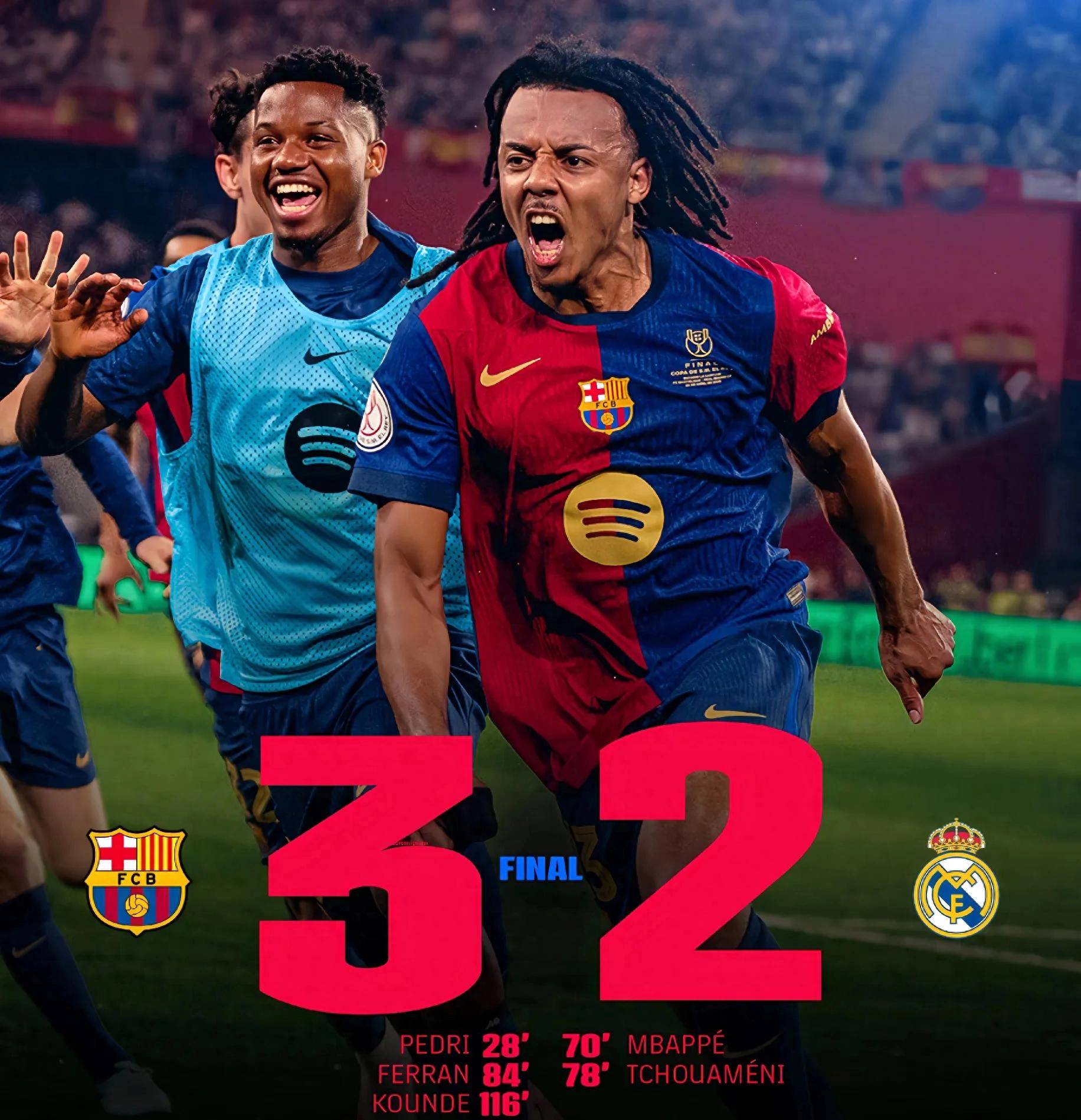 皇马高居积分榜第一，领先巴萨