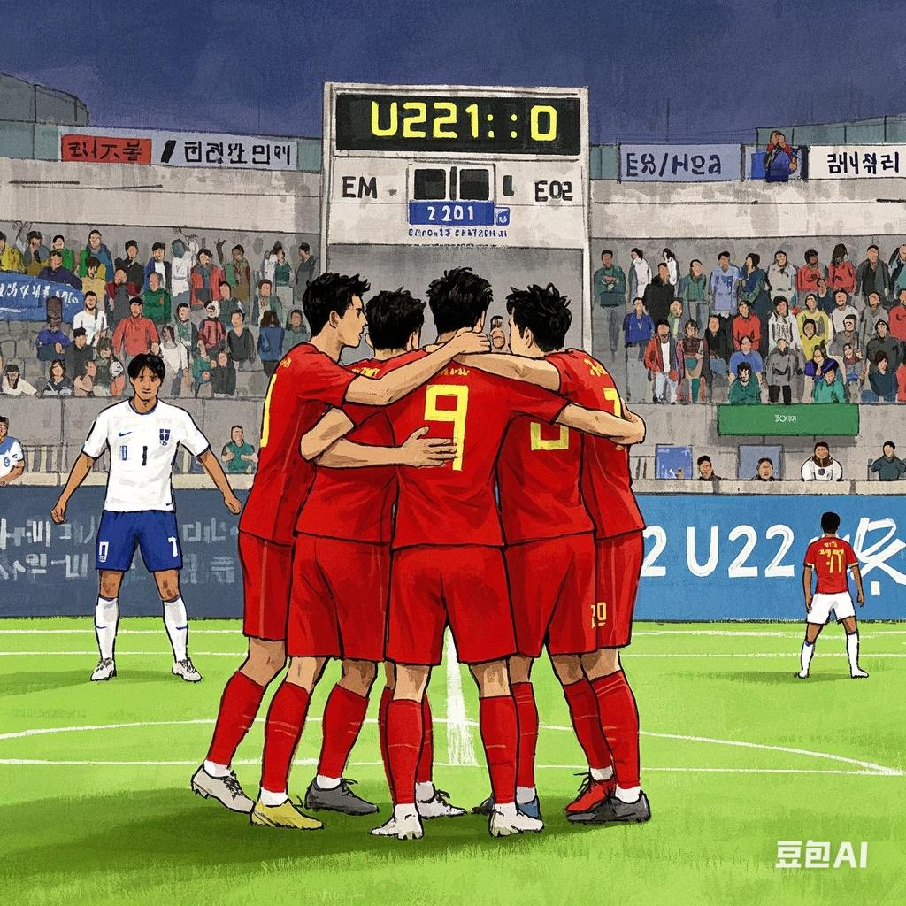 韩国足球队在国际比赛中取得胜利 韩国足球队在国际比赛中取得胜利