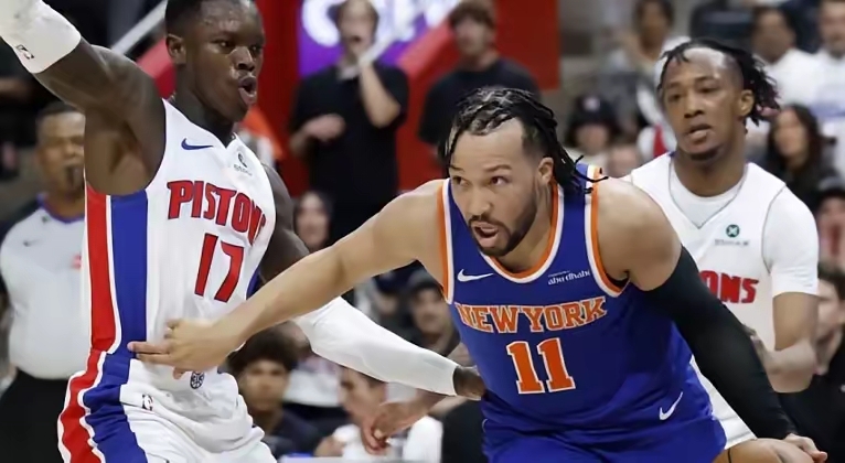尼克斯队大胜活塞队，掀起强劲反击